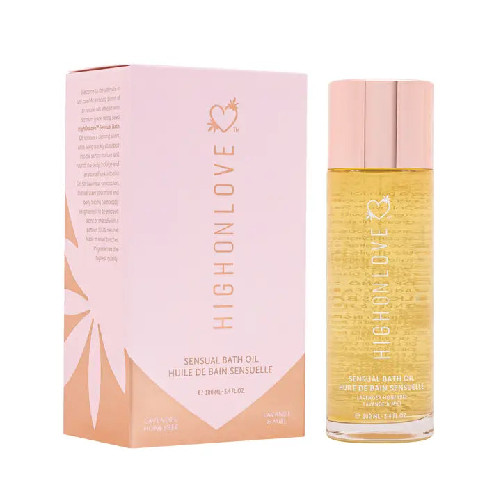 Sensual Bath Oil - Lavender Honeybee - Permissive -
