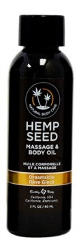 Hemp Seed Massage Oil Collection - 2oz - Permissive -