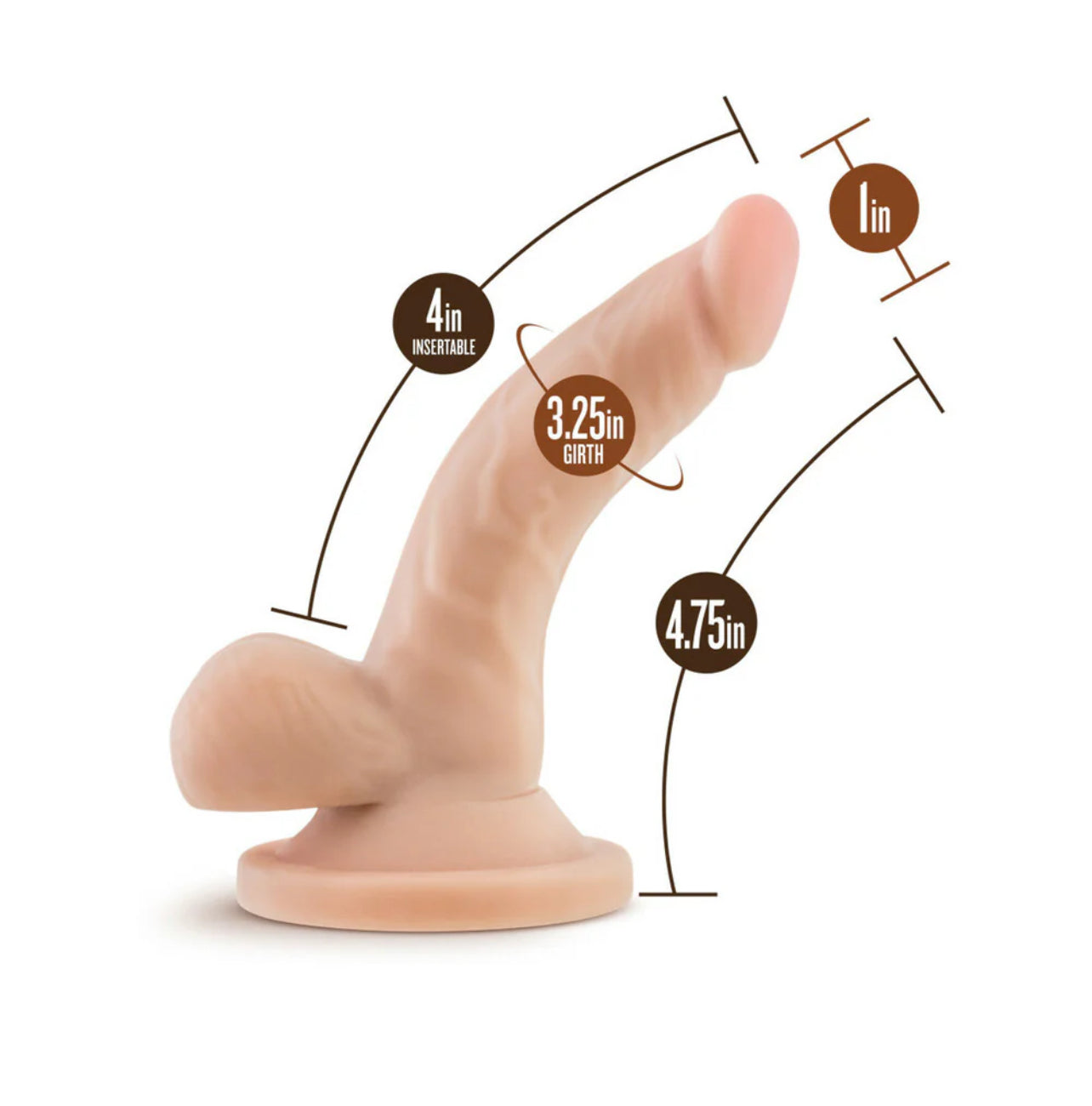 Mini Realistic Dildo