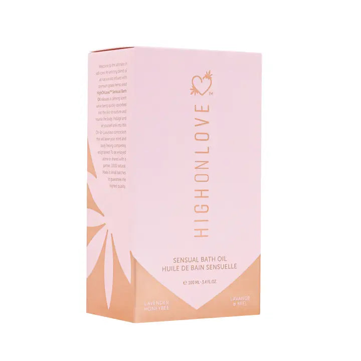 Sensual Bath Oil - Lavender Honeybee - Permissive -