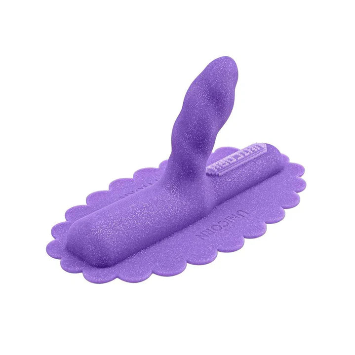 The Unicorn Uni Horn Twisted Textured Silicone Attachment - Permissive -