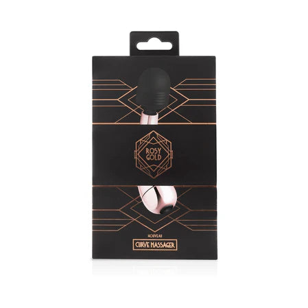 Rosy Gold Nouveau Mini Curve Massager - Permissive -