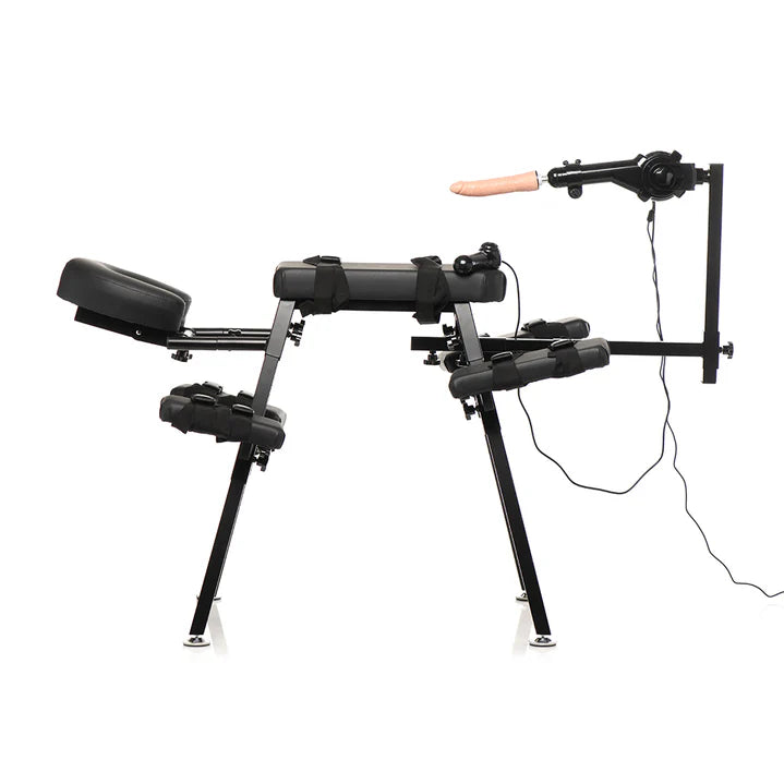 Master Series Obedience Bench with Sex Machine - Permissive -