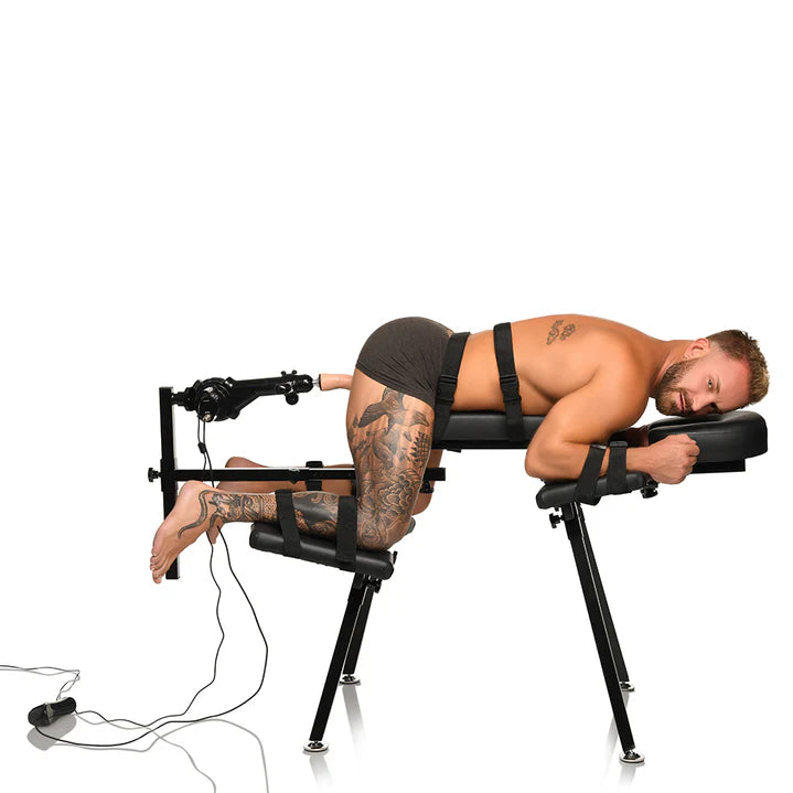 Master Series Obedience Bench with Sex Machine - Permissive -