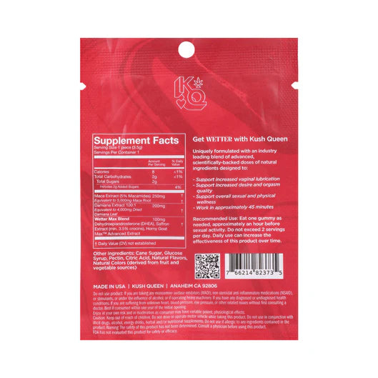 Kush Queen Female Enhancement Wetter Gummies - Permissive -