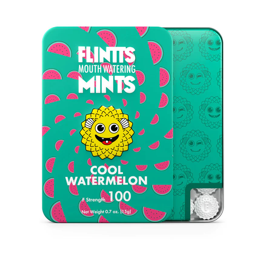 Flintts Mints Cool Watermelon - F Strength 100 - Permissive - Intimate Hygiene