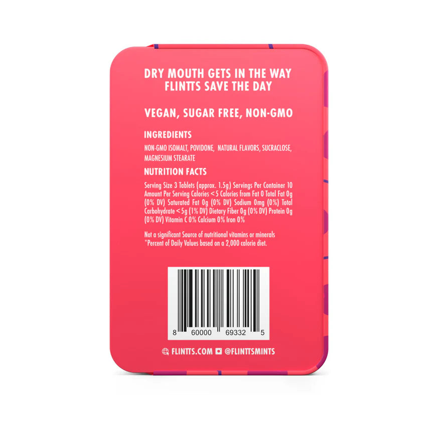 Flintts Mints Cherry - F Strength 150 - Permissive -