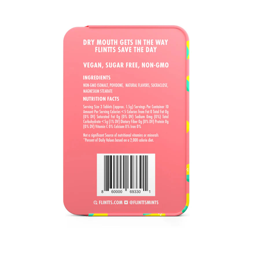 Flintts Mints Lemon - F Strength 250 - Permissive -