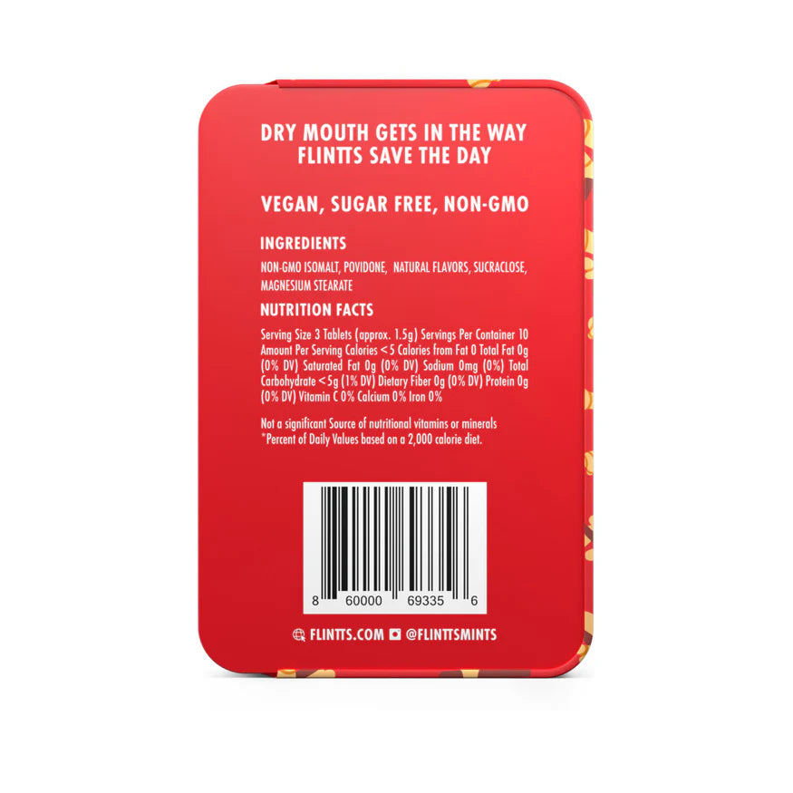 Flintts Mints Cinnamon Ginger - F Strength 300 - Permissive -