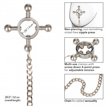 Nipple Grips 4-Point Nipple Press With Chain - Permissive -