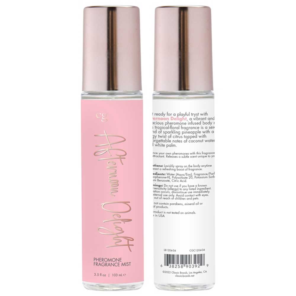 Fragrance Body Mists With Pheromones - Permissive -