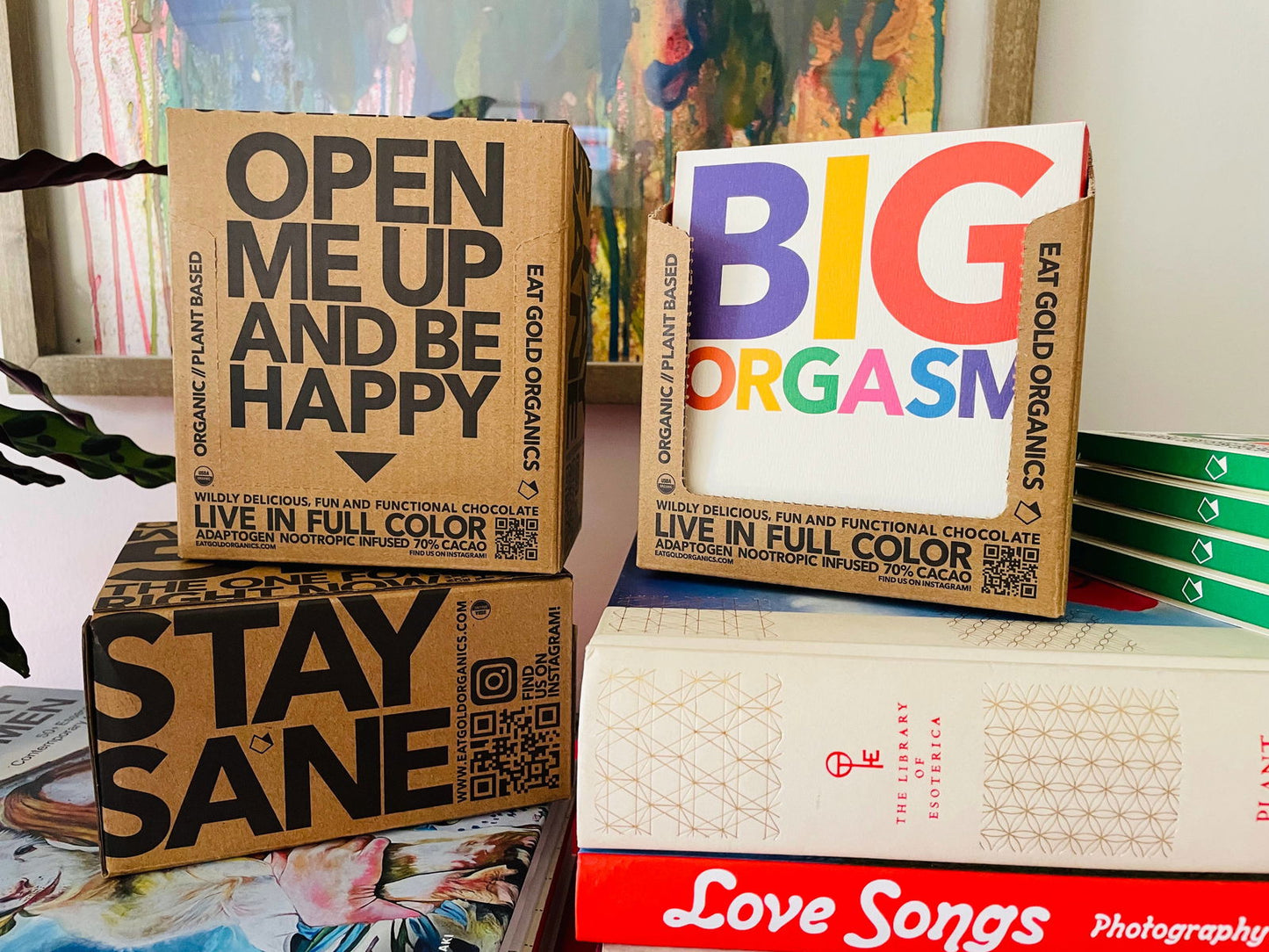 BIG ORGASM, a Potent, Functional & Delicious Chocolate Bar - Permissive -