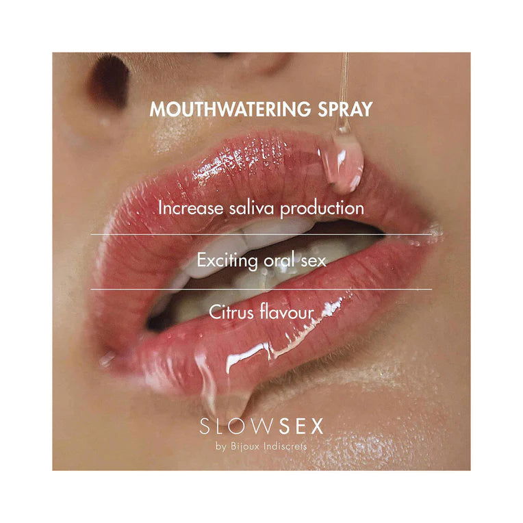 Bijoux Indiscrets Slow Sex Mouthwatering Spray 0.44 oz. - Permissive -