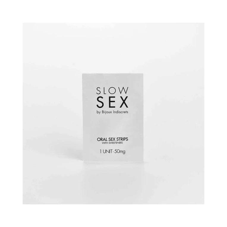 Bijoux Indiscrets Slow Sex Oral Sex Strips 7-Pack - Permissive -