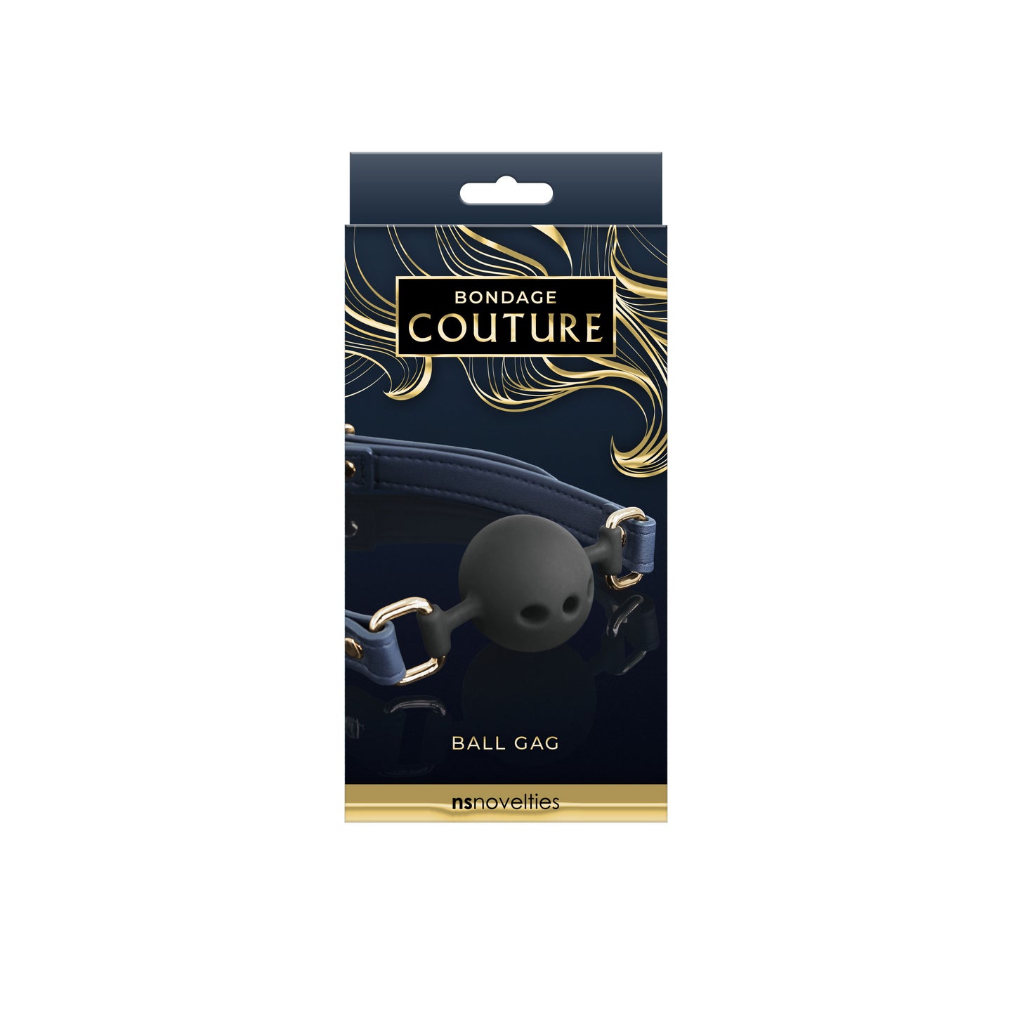 Runway Ready Bondage Couture Ball Gag - Permissive -