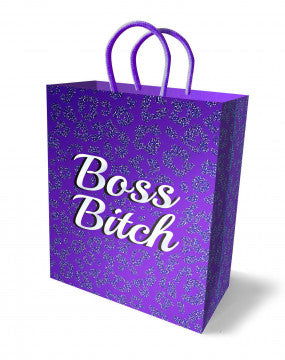 Boss Bitch Gift Bag - Purple - Permissive -