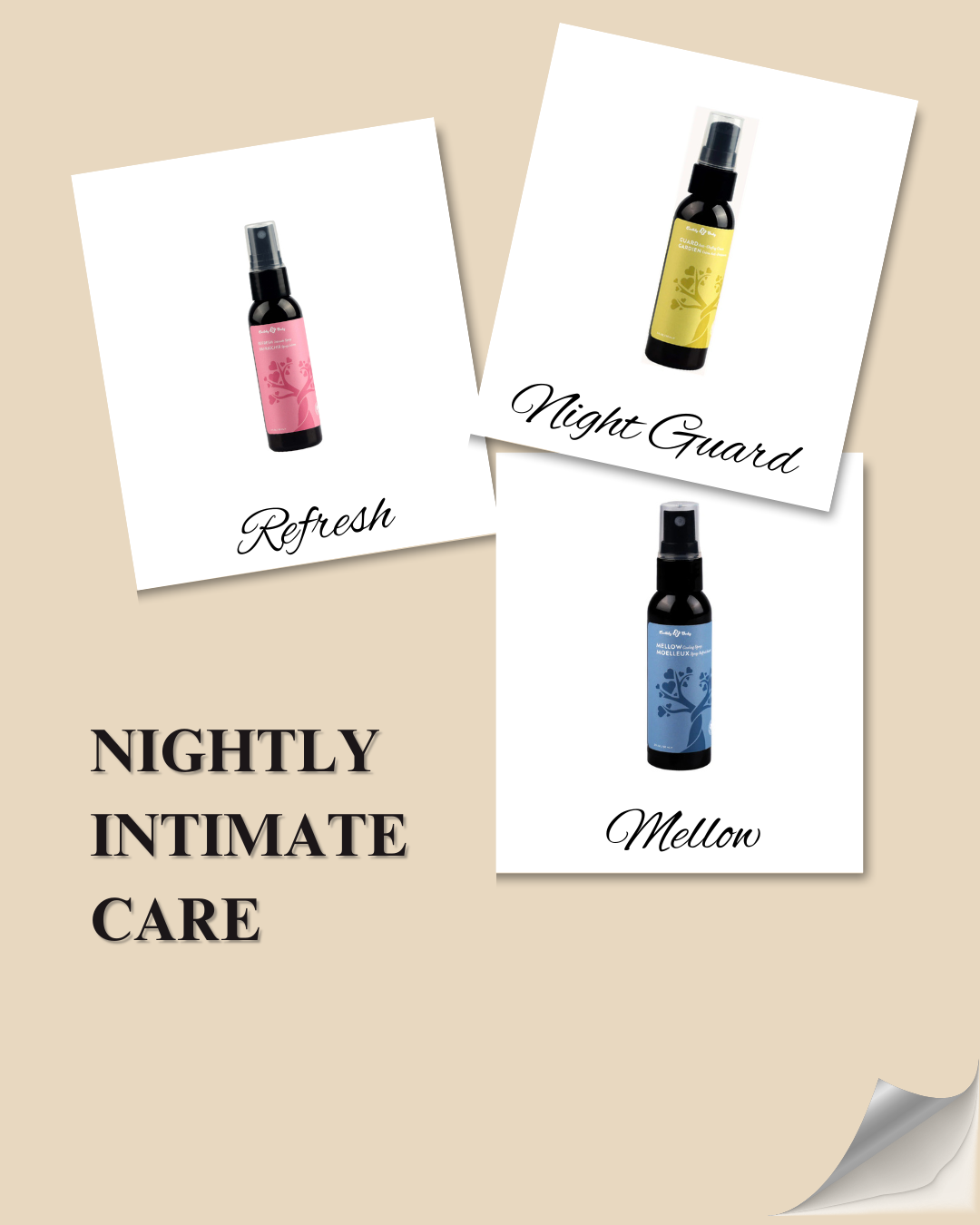 Earthly Body Hemp Seed By Night Intimate Care Sprays