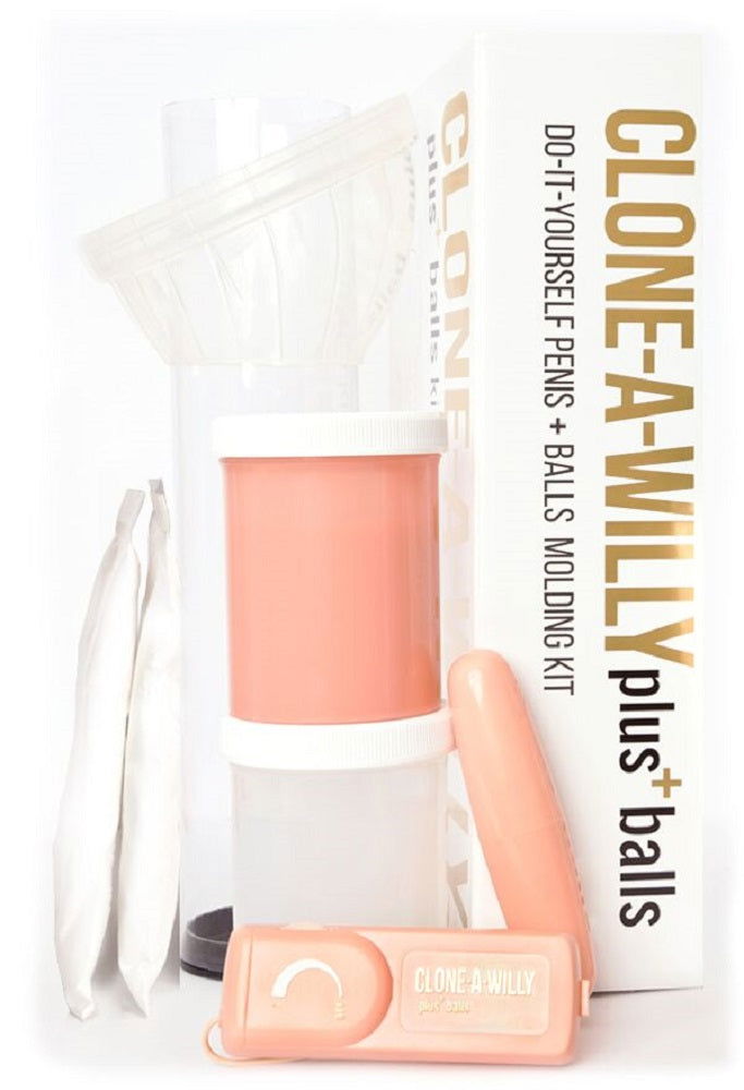 Clone-a Willy Plus Balls Kit - Light Skin Tone - Permissive -