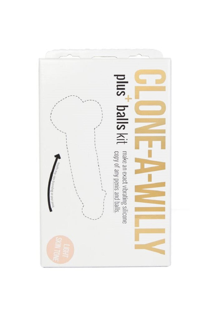 Clone-a Willy Plus Balls Kit - Light Skin Tone - Permissive -