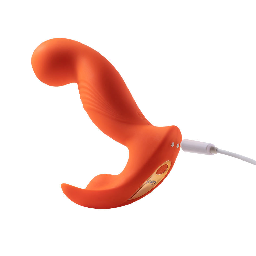 Crave 3 - G-Spot and Clit Vibrator - Orange - Permissive -