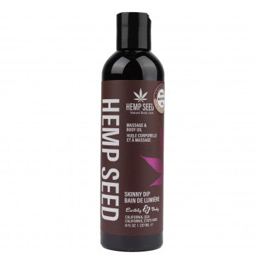 Hemp Seed Massage Oil Collection - 8 oz - Permissive -