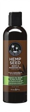 Hemp Seed Massage Oil Collection - 8 oz - Permissive -