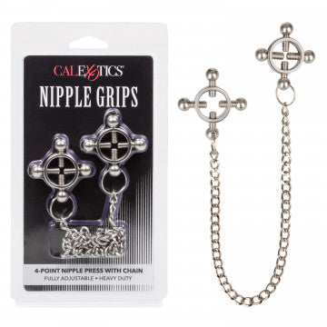 Nipple Grips 4-Point Nipple Press With Chain - Permissive -