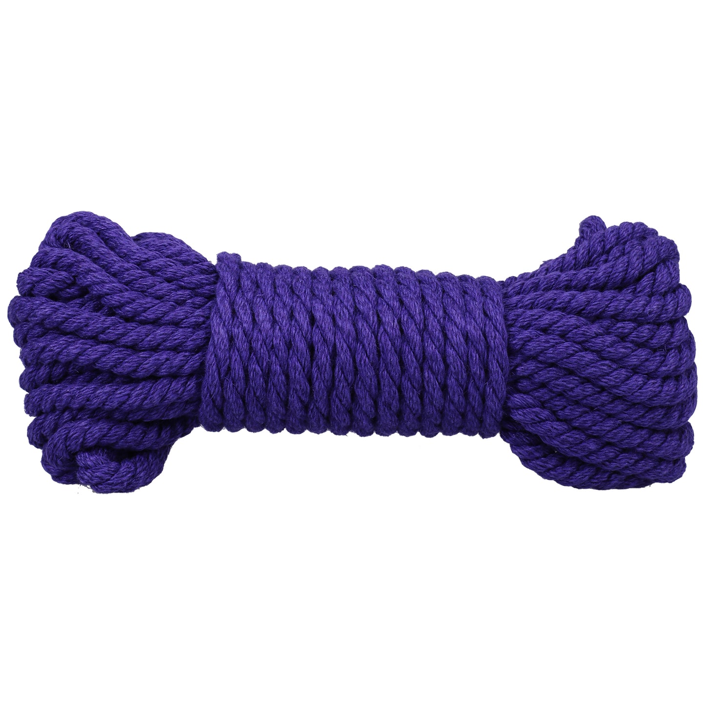 Merci - Bind and Tie - 6mm Hemp Bondage Rope - 30 Feet - Black - Permissive -