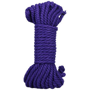 Merci - Bind and Tie - 6mm Hemp Bondage Rope - 30 Feet - Black - Permissive -