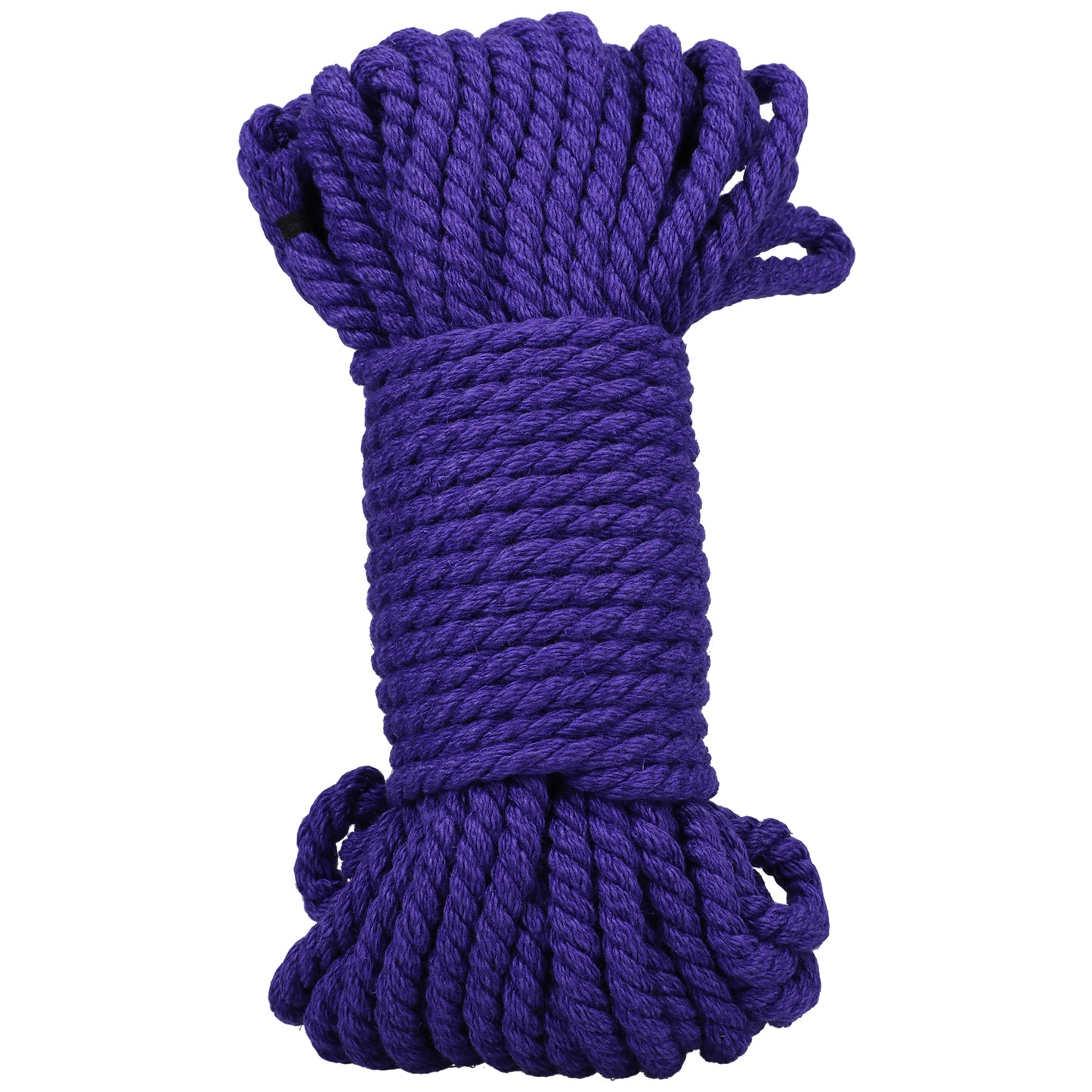 Merci - Bind and Tie - 6mm Hemp Bondage Rope - 30 Feet - Black - Permissive - BDSM & Fetish