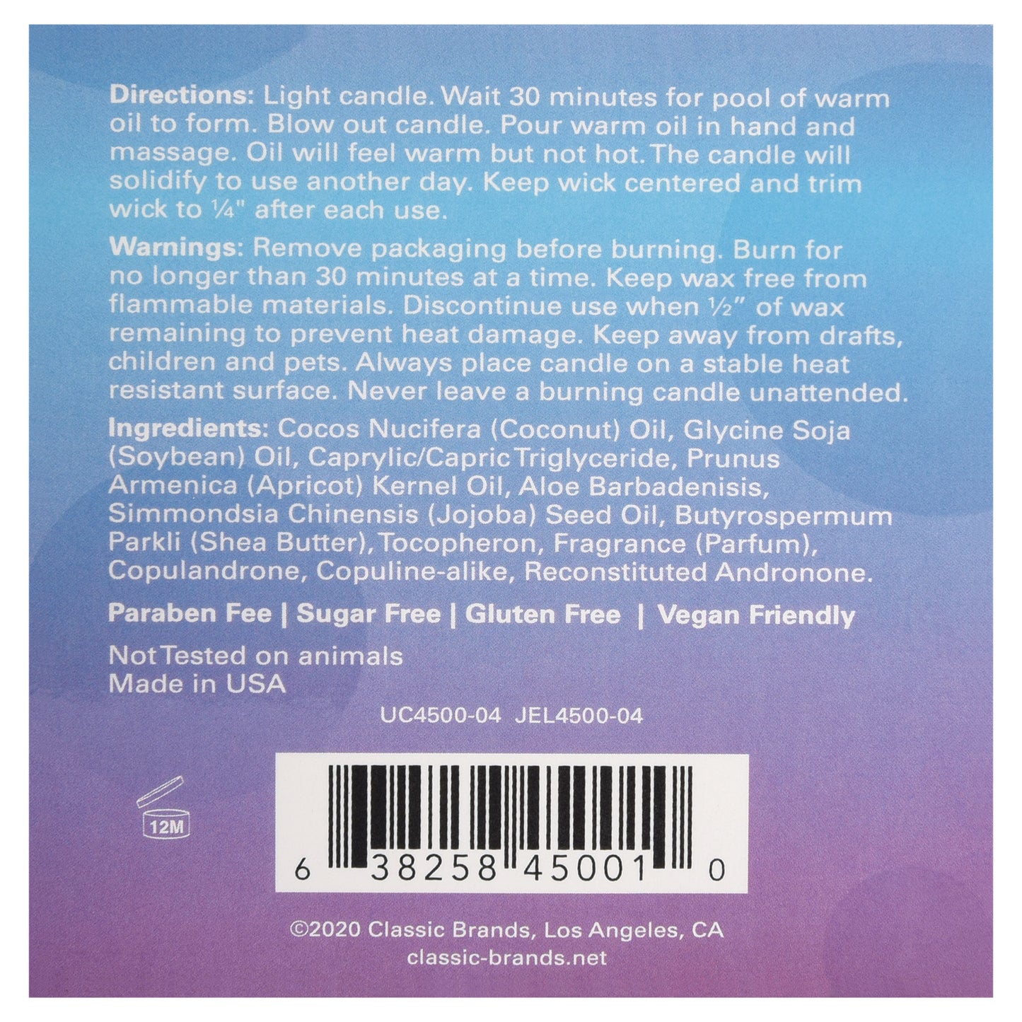 Mood Candles - 4 Oz. Jar - Permissive -