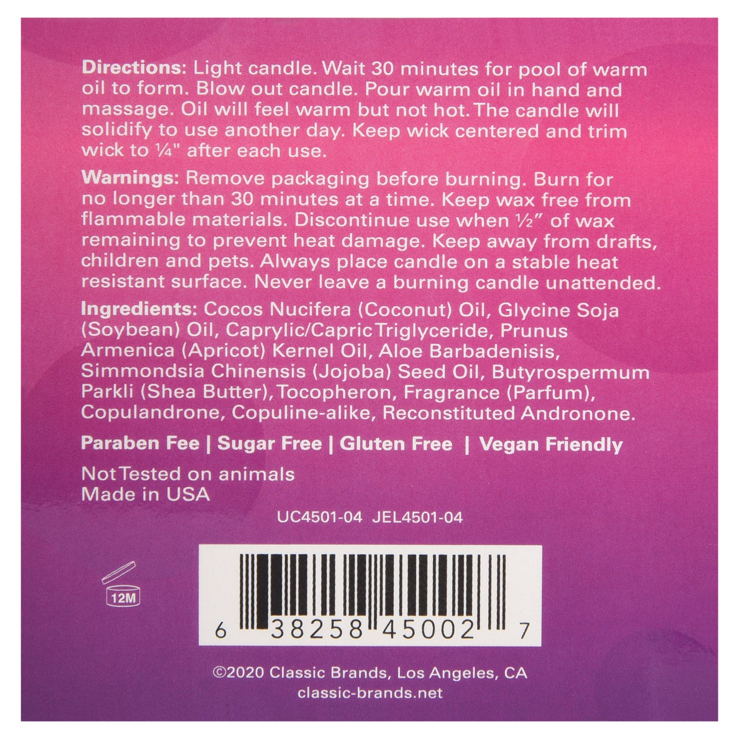 Mood Candles - 4 Oz. Jar - Permissive -