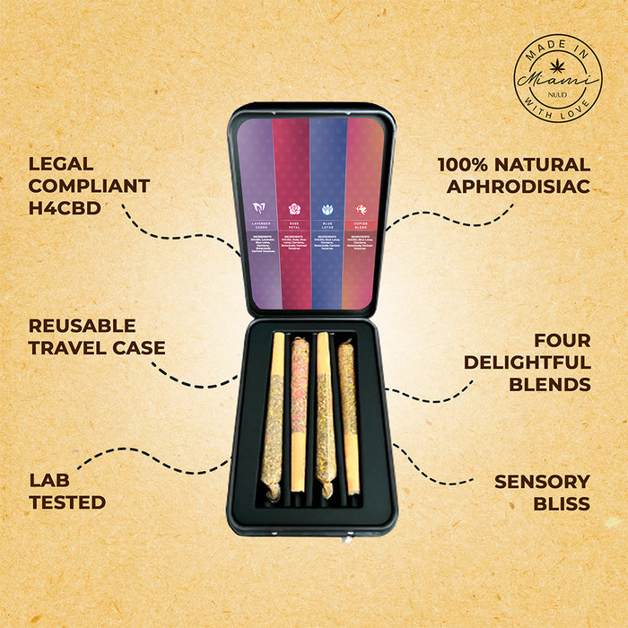 NUUD NUUDIES Pre-Rolled Sex Joints 4-Pack - Permissive -