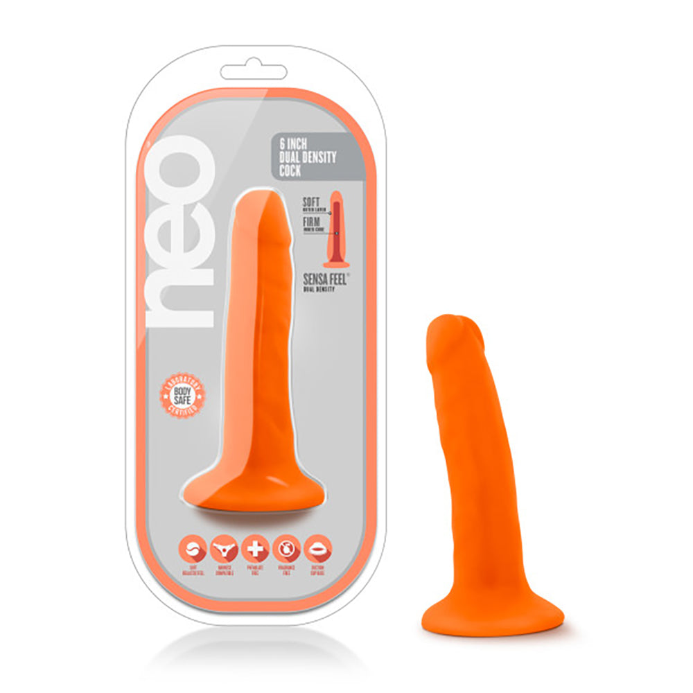 Neo - 5.5 Inch Dual Density Cock - Permissive -