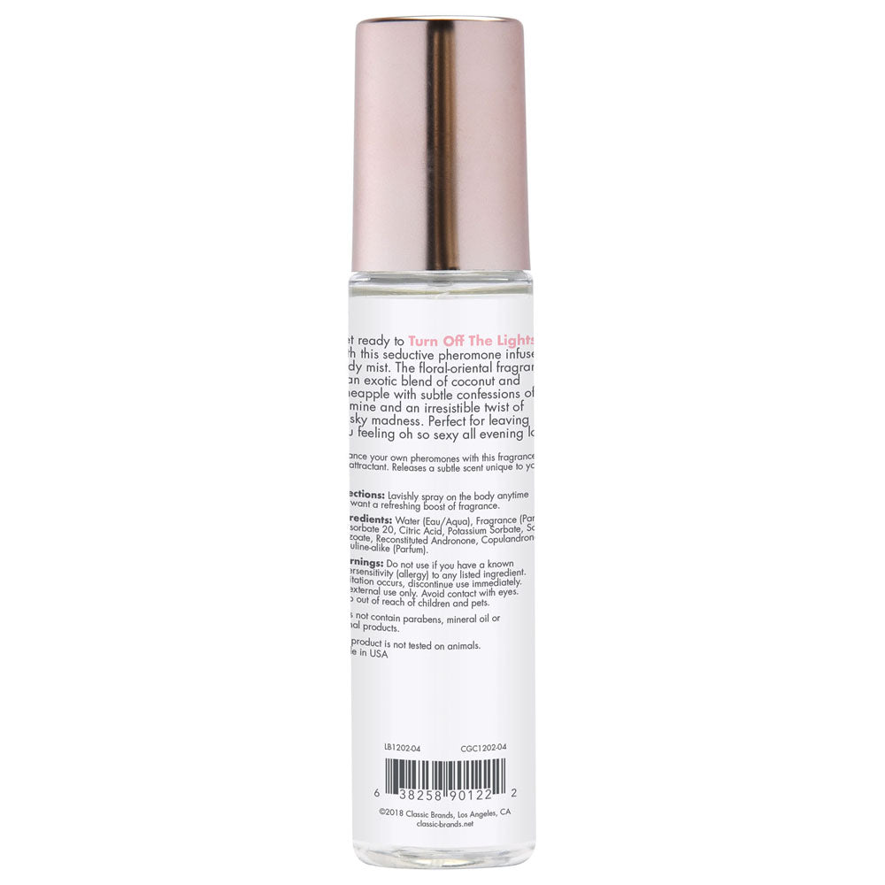 Pheromone Fragrance Mist- Night Time - Permissive -