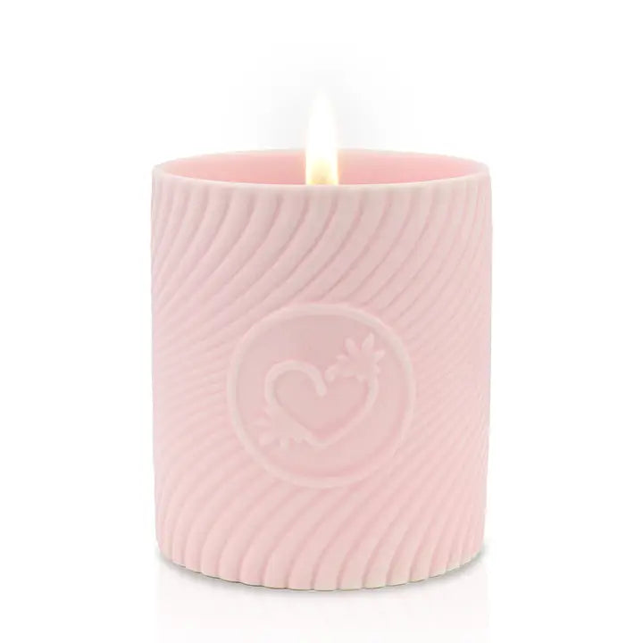 Pink Massage Candle - Litchi Martini - Permissive - Candles