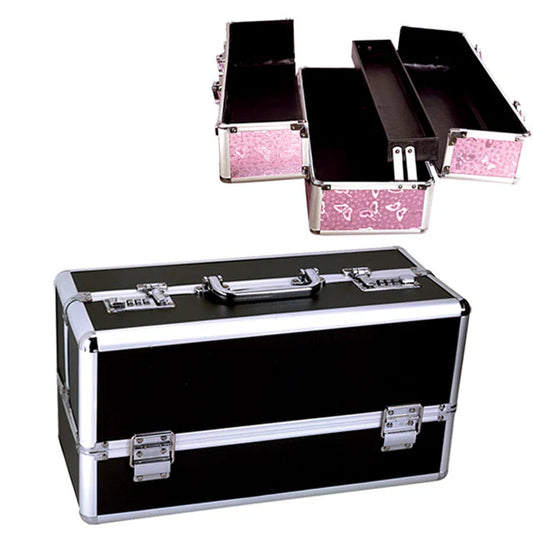 The Toy Chest Lockable Vibrator Case Large Black - Permissive - per