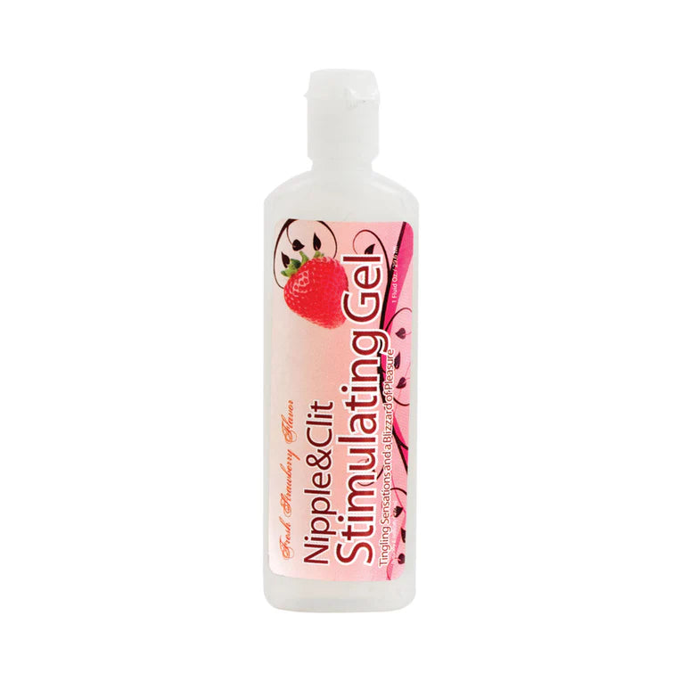 Nipple & Clit Stimulating Gel 1oz (Strawberry) - Permissive - nipple