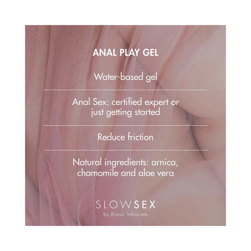 Bijoux Indiscrets Slow Sex Anal Play Gel 1 oz. - Permissive - 