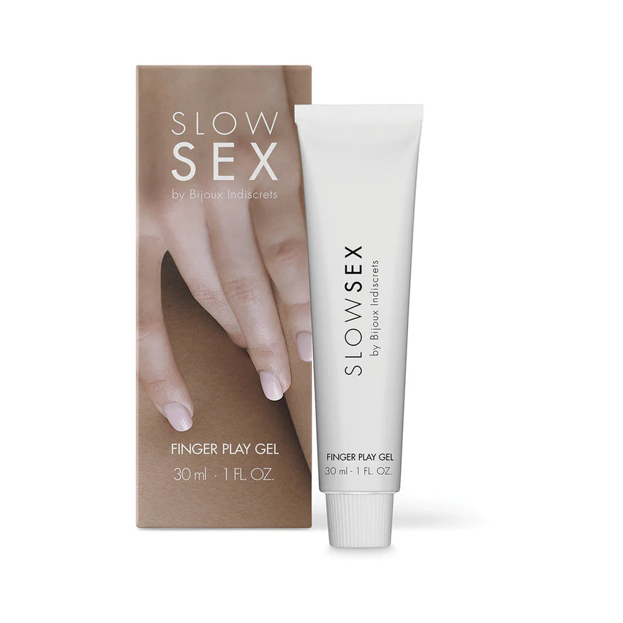 Bijoux Indiscrets Slow Sex Finger Play Gel 1 oz. - Permissive - Enhancement