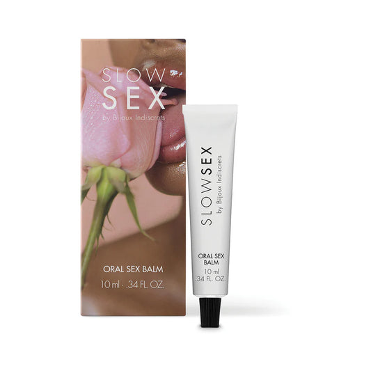 Bijoux Indiscrets Slow Sex Oral Sex Balm 0.34 oz. - Permissive - Enhancement