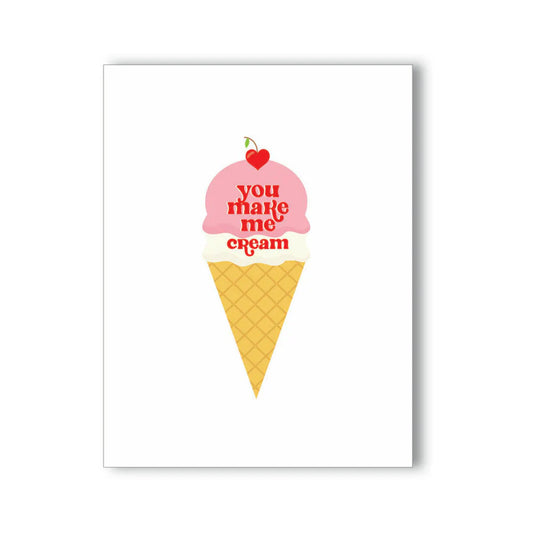 You Make Me Cream Naughty Kard - Permissive - Card