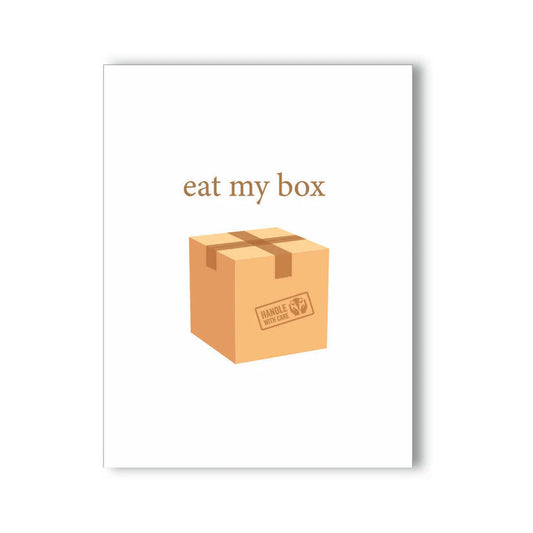 Eat My Box Naughty Kard - Permissive - Card