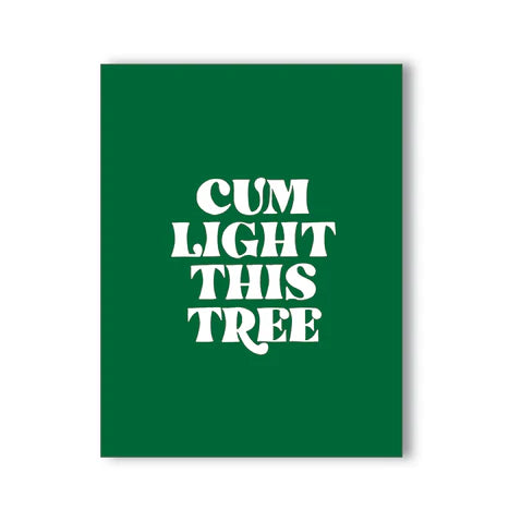 Cum Light This Tree Naughty Kard - Permissive - Card