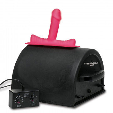 Love Botz 50x Saddle Pro Sex Machine With 4 Attachments - Permissive - BDSM & Fetish