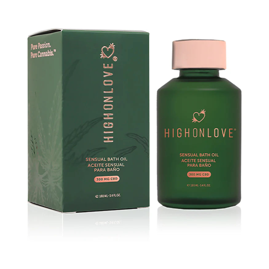 HighOnLove CBD Bath & Body Oil - Permissive - 