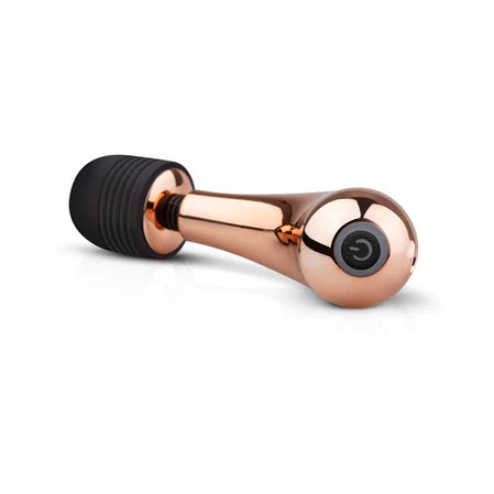 Rosy Gold Nouveau Mini Curve Massager - Permissive - 