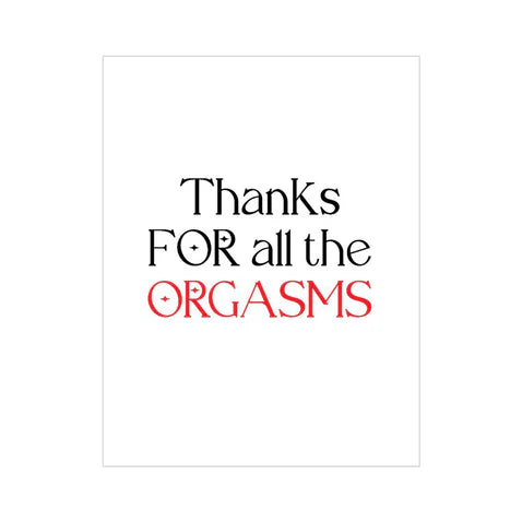 Orgasmic Naughty Kard - Permissive - Card