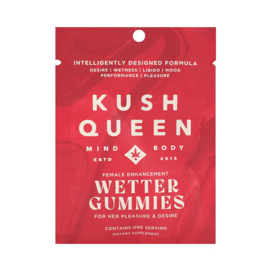 Kush Queen Female Enhancement Wetter Gummies - Permissive - wellness