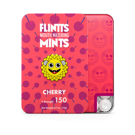 Flintts Mints Cherry - F Strength 150 - Permissive - Intimate Hygiene